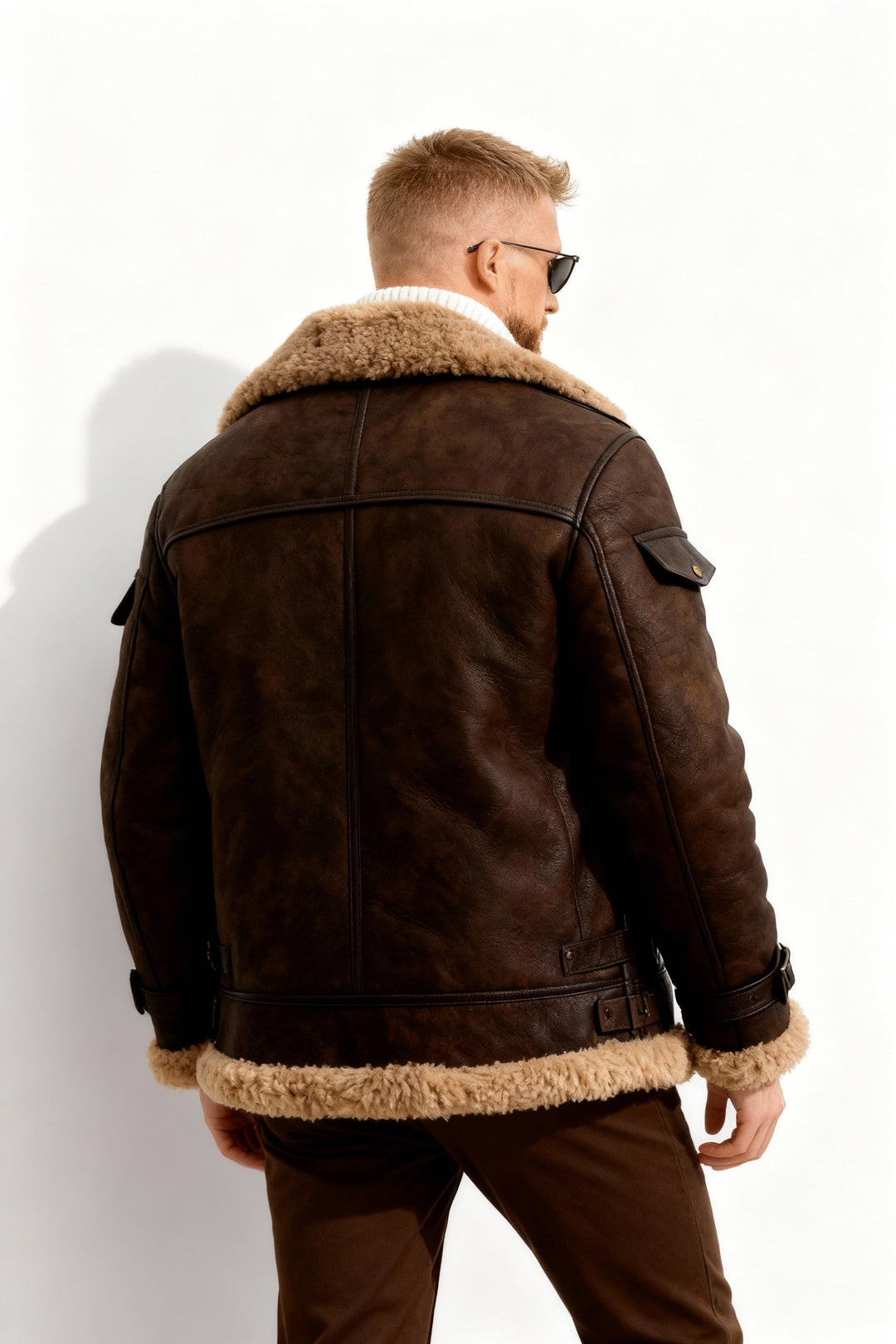 Lune London | Cozy Camel Padded Men's Flight Jacket