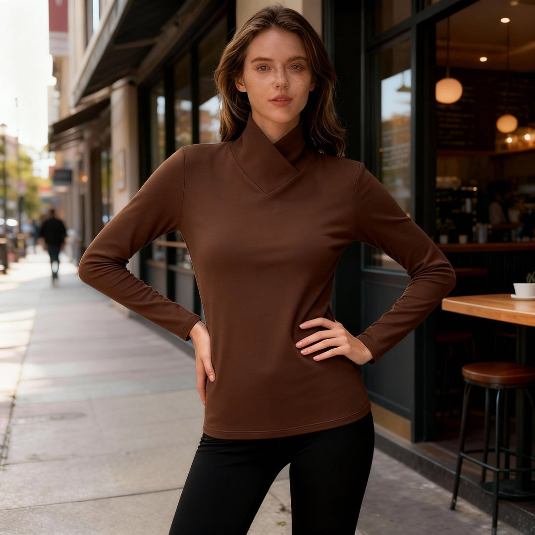 Lune London | Elegant Turtleneck Sweater with High Collar