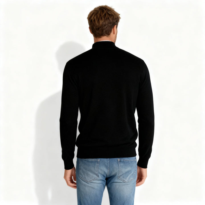 Lune London | V-Neck Zipper Pullover