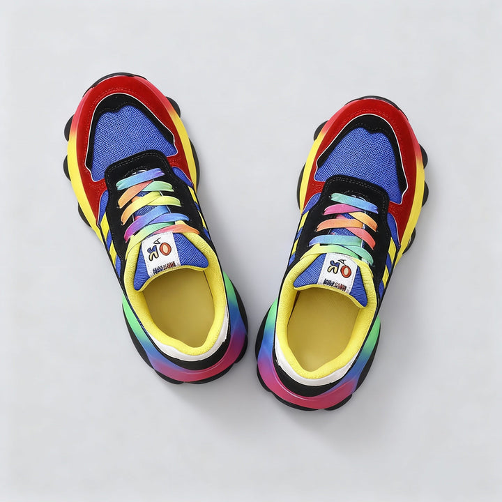 Lune London | Women's Orthopedic Shoes Rainbow Ultra Lightweight Shock Absorbing Arch Support Wide Toe Box