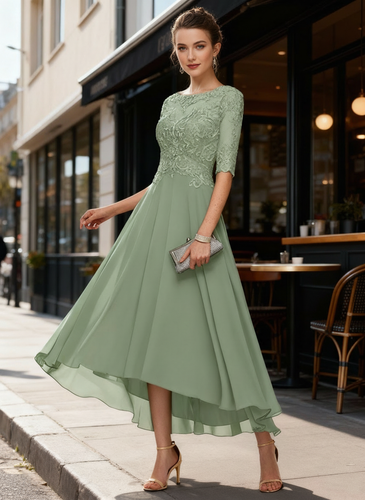 Lune London | Satin Elegance Evening Dress