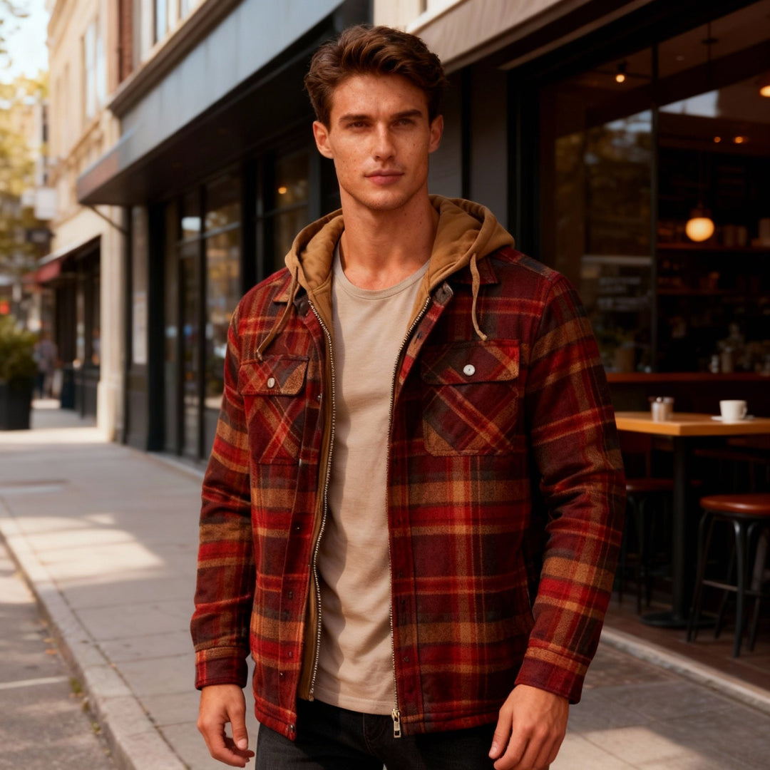 Chic Und Stil | Padded Lumberjack Jacket