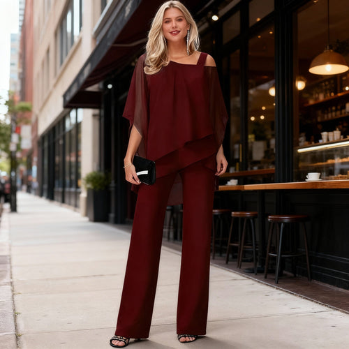 Lune London | Luxury Chiffon Set for Elegant Evenings