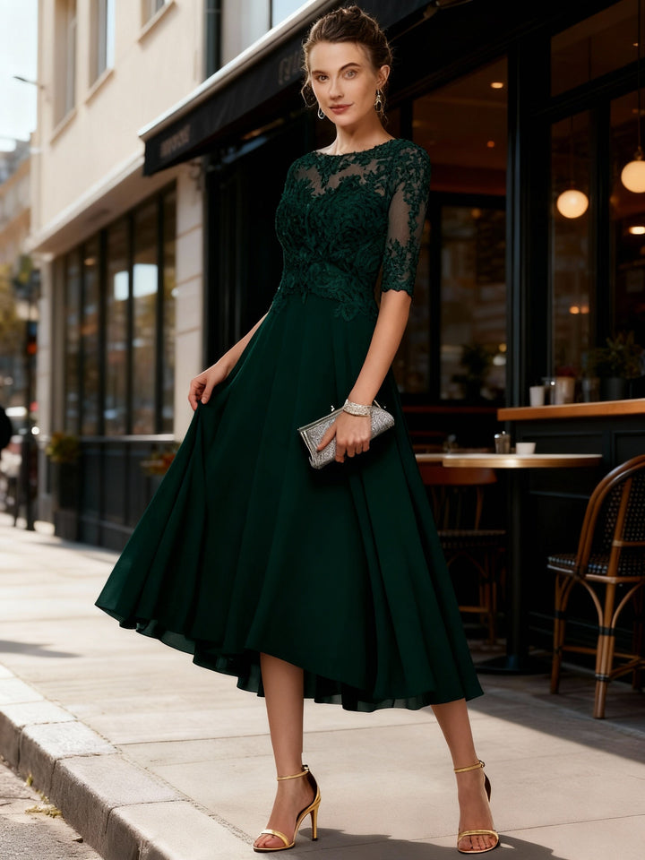 Lune London | Satin Elegance Evening Dress