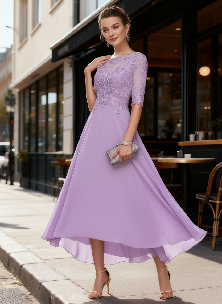 Lune London | Satin Elegance Evening Dress