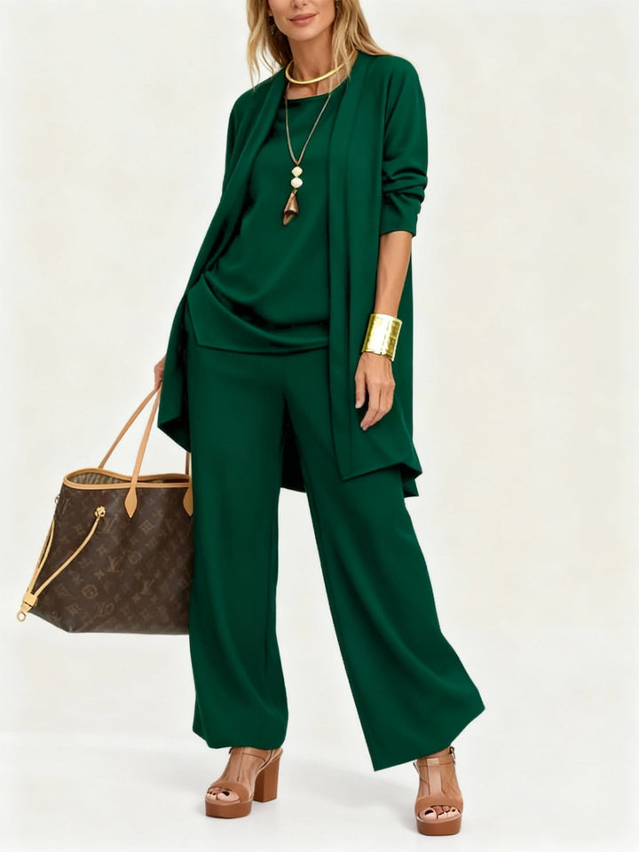 Lune London | Three Piece Set – Top & Pants for Women