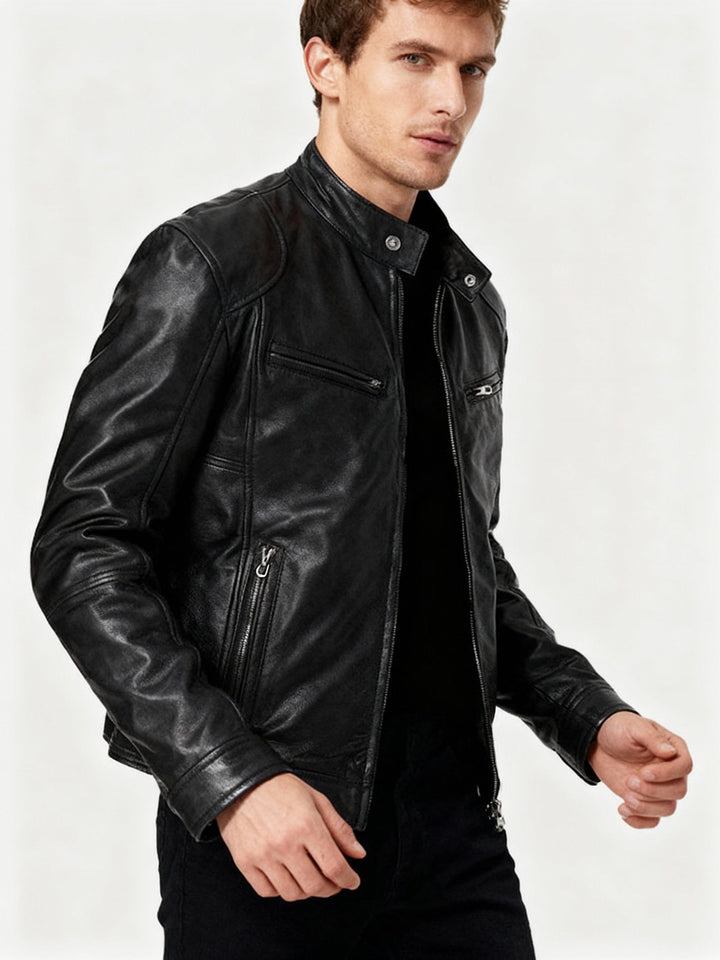 Lune London | Men's Jacket with Lining, Pockets, and Adjustable Cuffs, Casual and Everyday Jacket