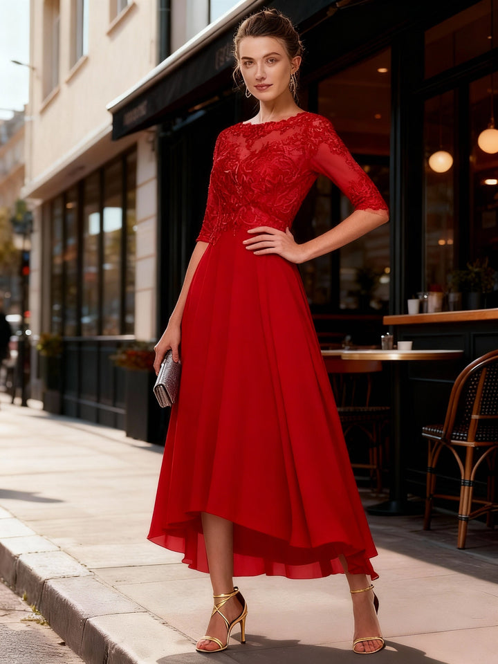 Lune London | Satin Elegance Evening Dress