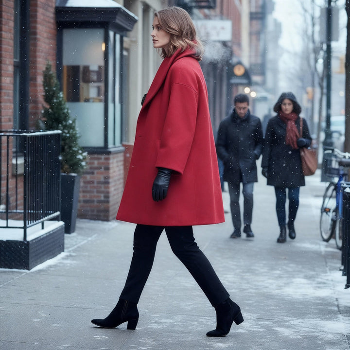Elegant Windproof Women's Coat