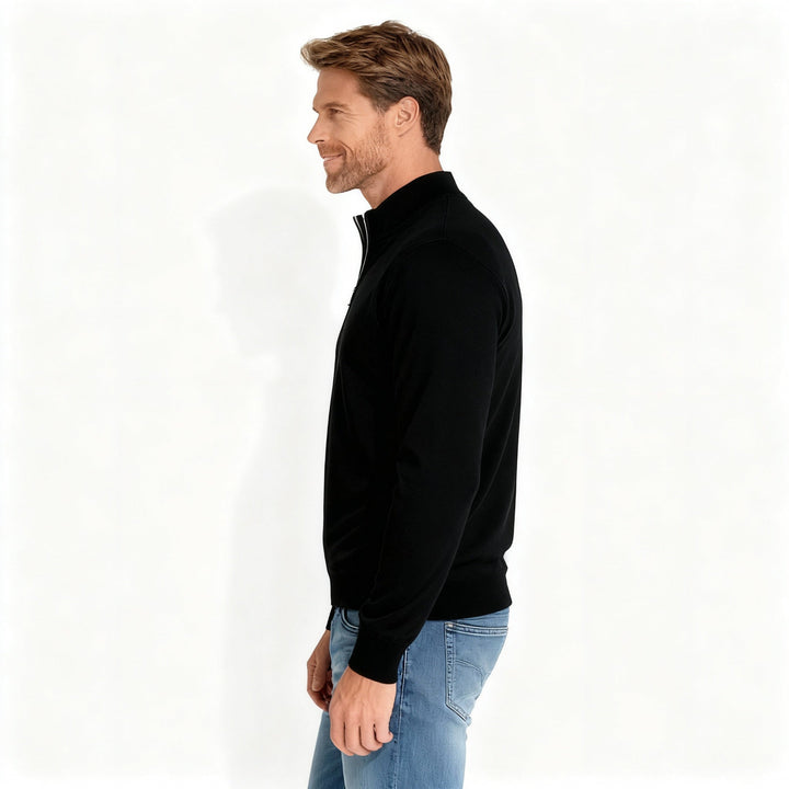 Lune London | V-Neck Zipper Pullover