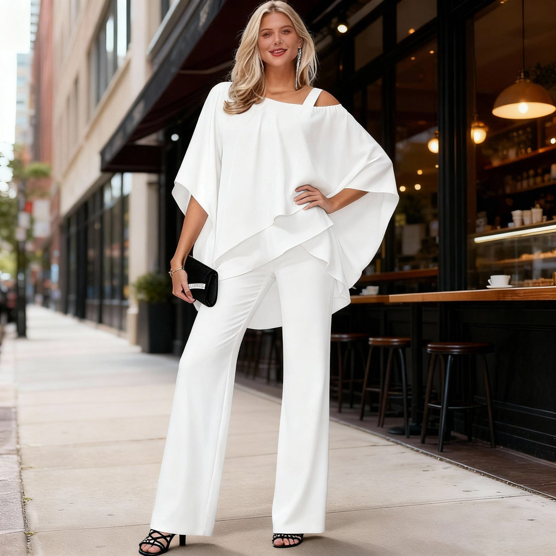 Lune London | Luxury Chiffon Set for Elegant Evenings