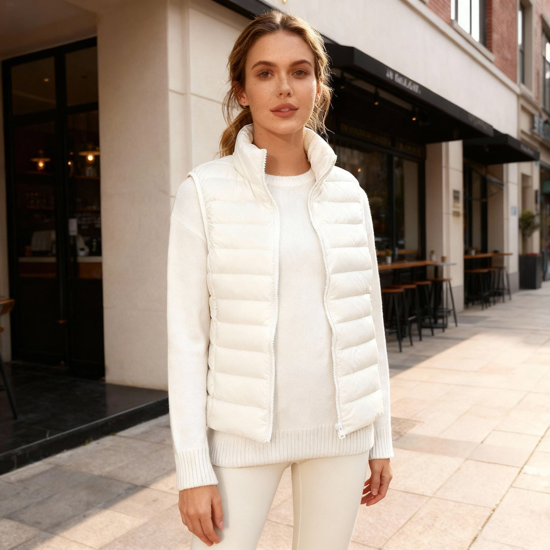 Lune London | Women Ultra-Light Down Vest for Stylish Comfort