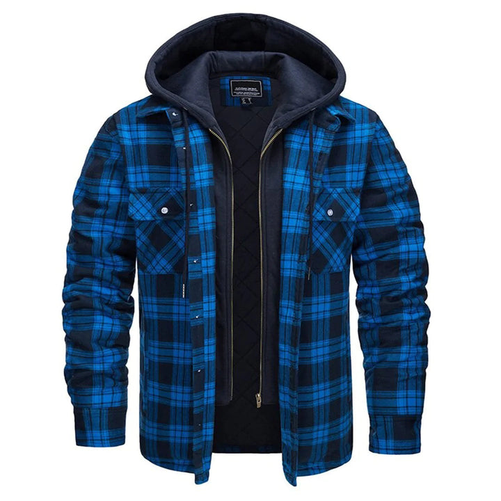 Lune London | Checked Men's Coat with Classic Touch