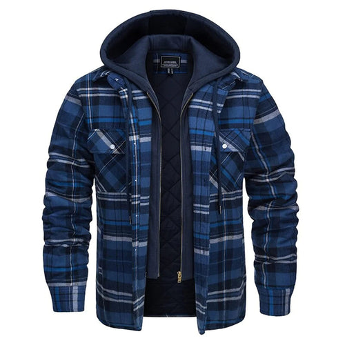 Lune London | Checked Men's Coat with Classic Touch