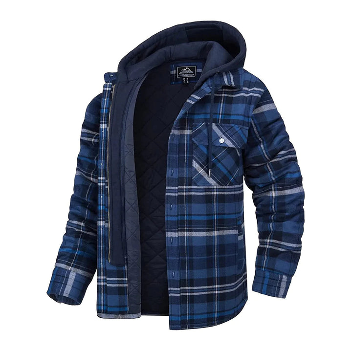 Lune London | Checked Men's Coat with Classic Touch