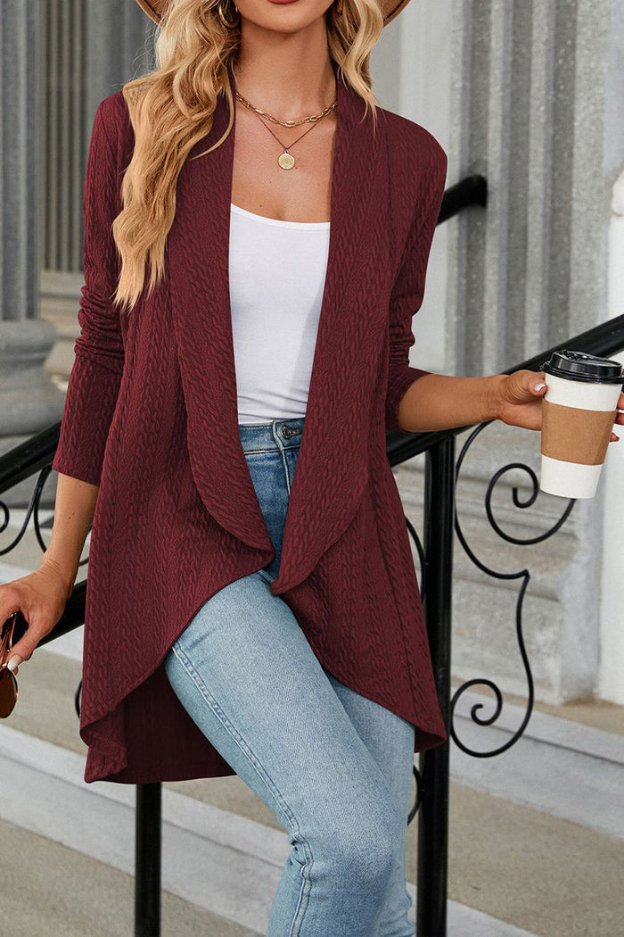 Lune London | Casual knit jacket with lapels