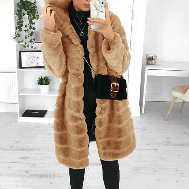 Lune London | thick winter coat with hood