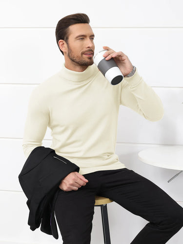 Lune London | Roll Neck Sweater - Men's Slim Fit