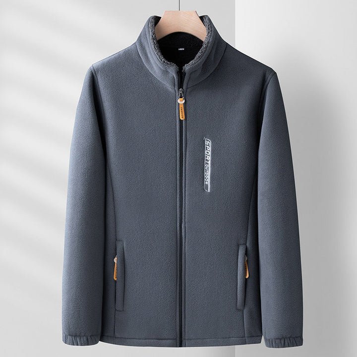 Lune London | Fleece jacket for men, double-sided - Winter