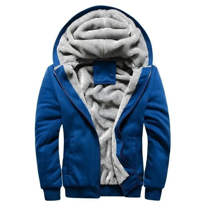 Lune London | Fleece jacket for men - With hood, Winter