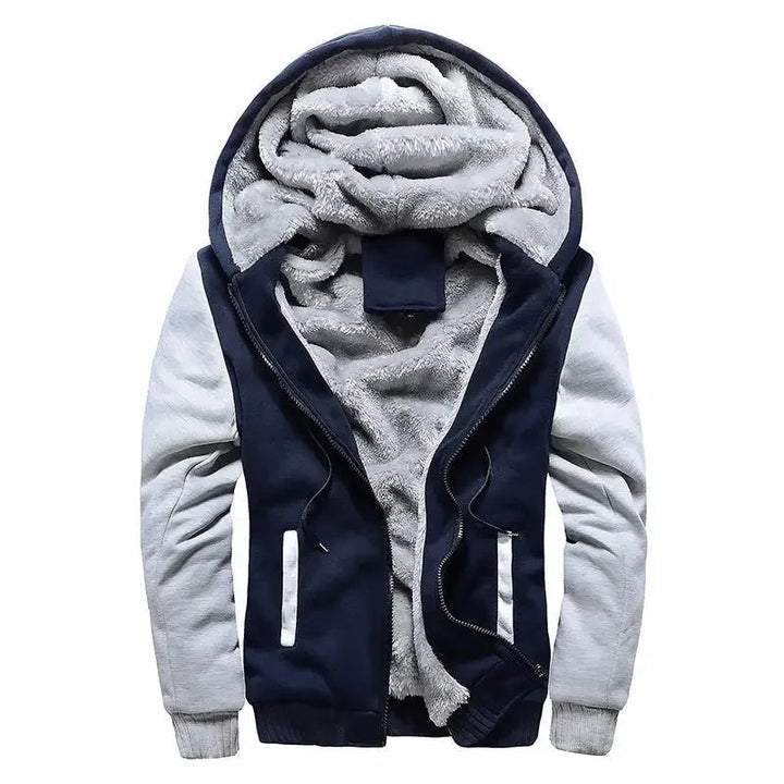 Lune London | Fleece jacket for men - With hood, Winter
