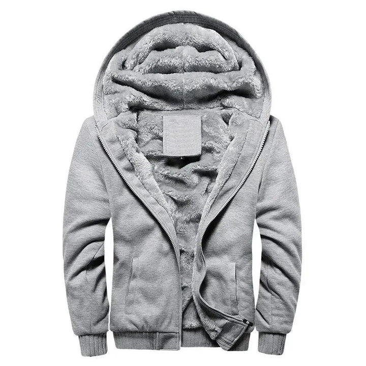 Lune London | Fleece jacket for men - With hood, Winter