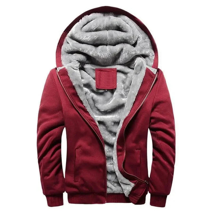 Lune London | Fleece jacket for men - With hood, Winter