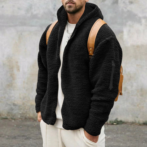 Lune London | Fleece jacket for men - Lightweight, with zippered pockets