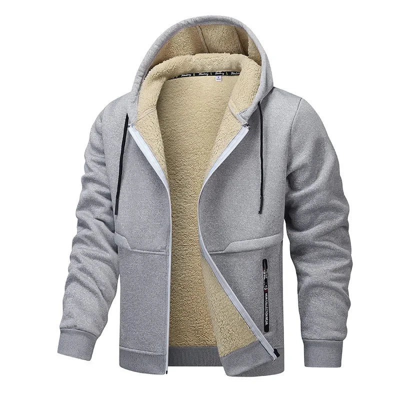 Lune London | Fleece jacket for men - Relaxed fit, Casual style - Winter