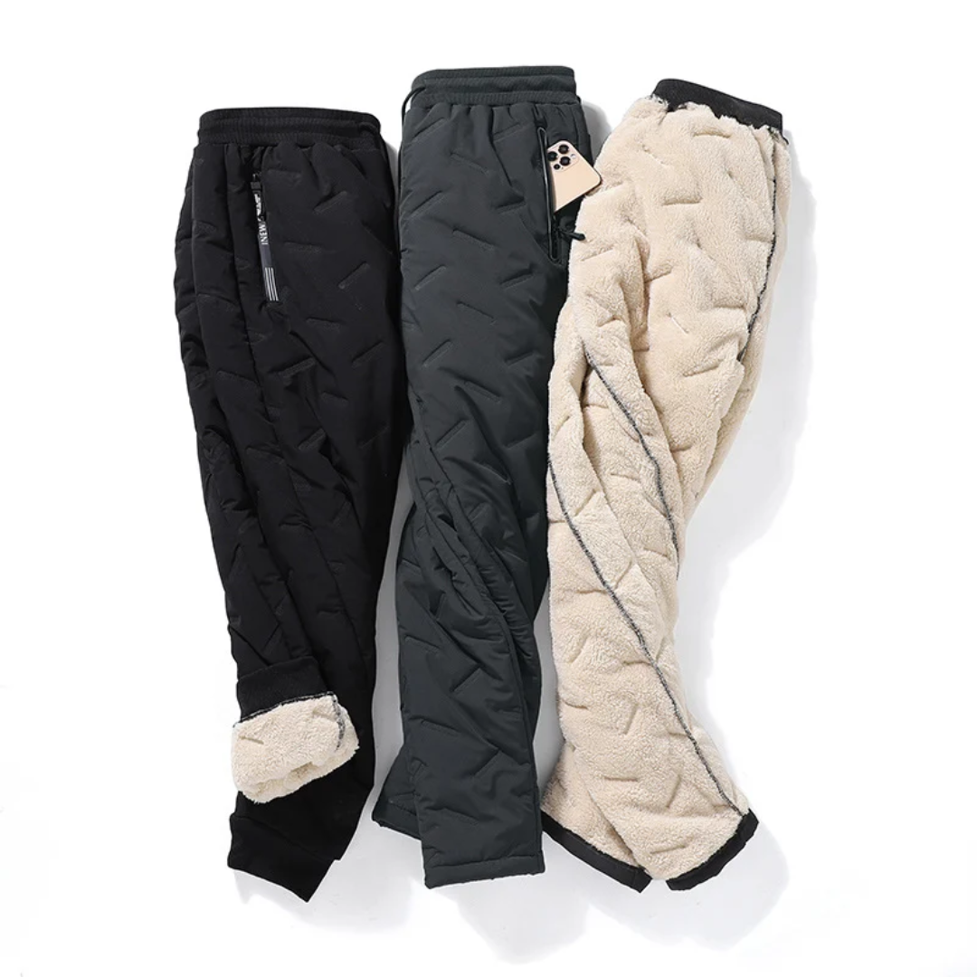 Lune London | Pantalon de jogging pour hommes - Pantalon d'hiver chaud
