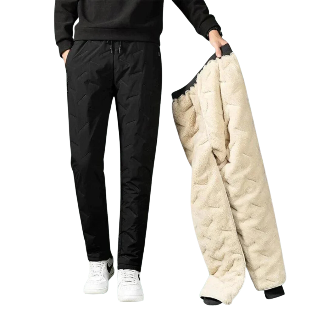 Lune London | Pantalon de jogging pour hommes - Pantalon d'hiver chaud