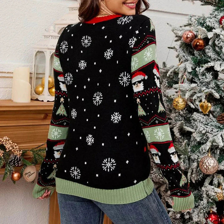 Lune London | Christmas Sweater with LED Lights - Christmas Sweater for Women