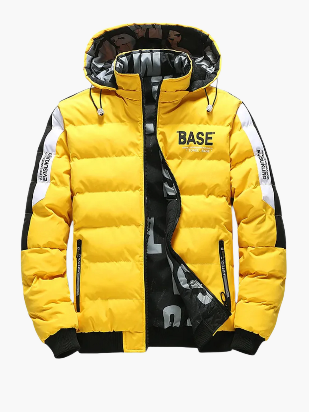 Lune London | Urban Streetstyle Padded Winter Jacket with Hood - Trendy Outdoor Jacket for Daily Life and Leisure
