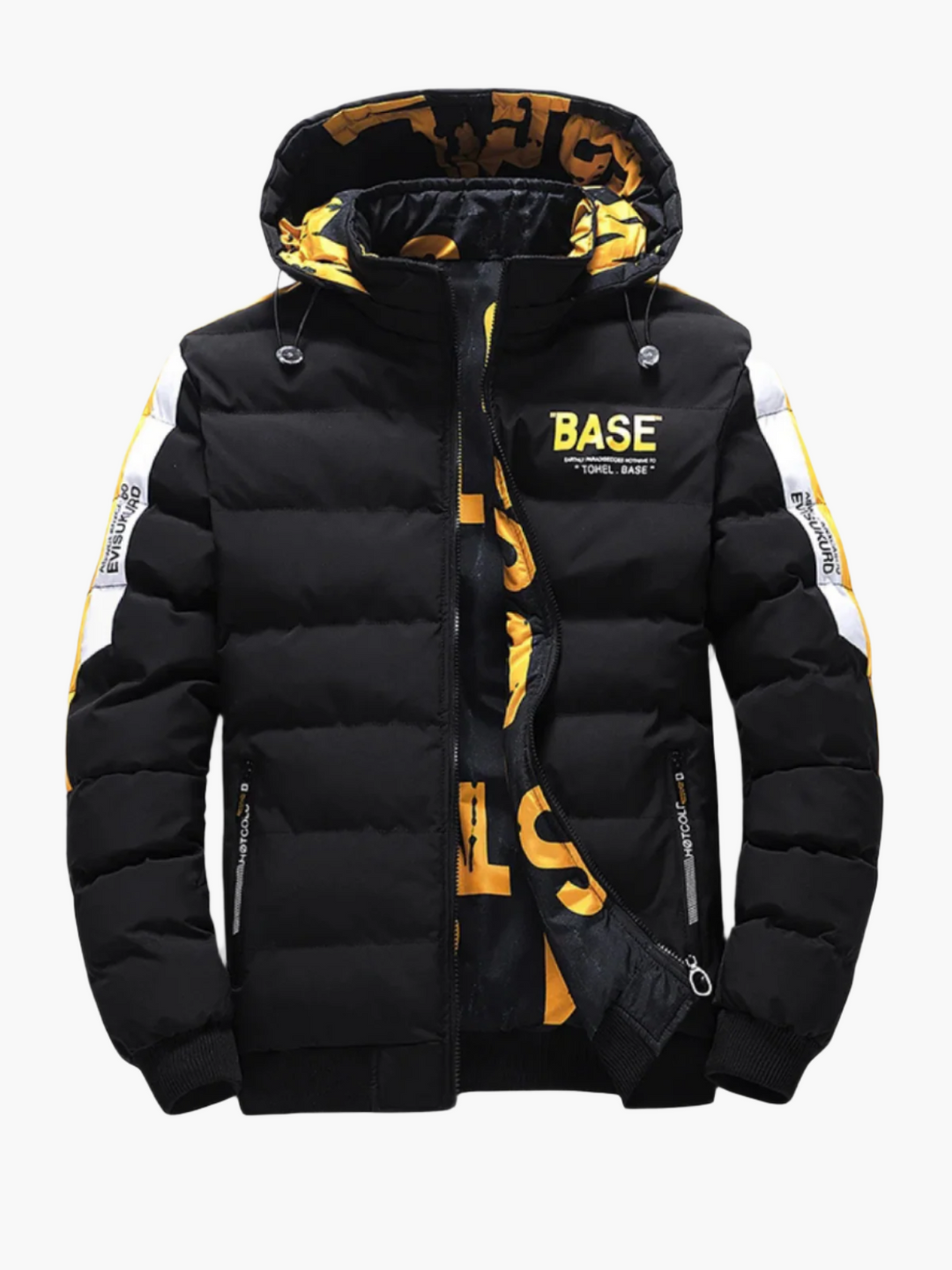 Lune London | Urban Streetstyle Padded Winter Jacket with Hood - Trendy Outdoor Jacket for Daily Life and Leisure