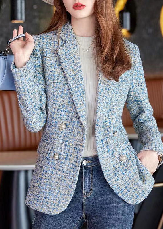 Lune London | Blue Cut Wool Formal Coats