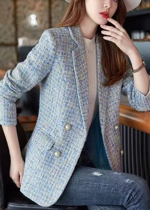 Lune London | Blue Cut Wool Formal Coats