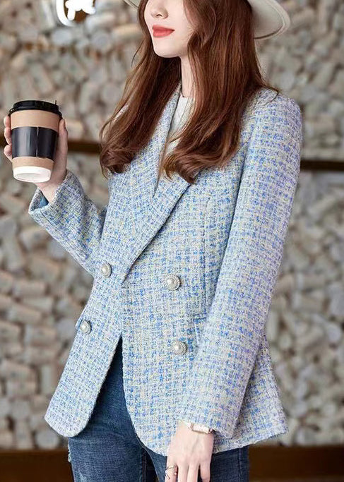Lune London | Blue Cut Wool Formal Coats