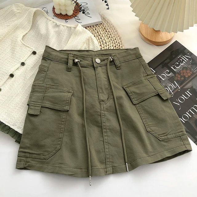 Lune London | Women's Mini Skirt with High Waist in A-Line