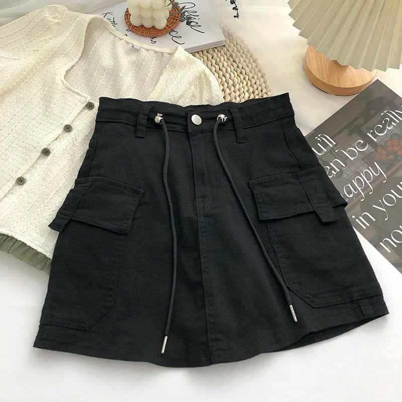 Lune London | Women's Mini Skirt with High Waist in A-Line