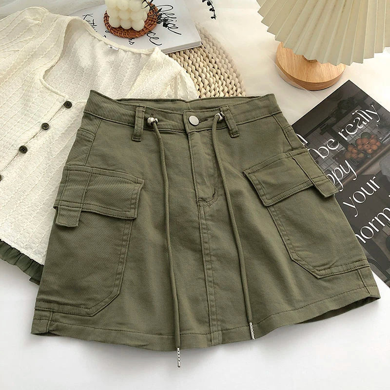 Lune London | Women's Mini Skirt with High Waist in A-Line