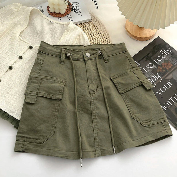 Lune London | Women's Mini Skirt with High Waist in A-Line