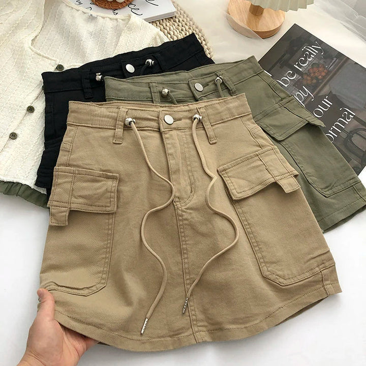 Lune London | Women's Mini Skirt with High Waist in A-Line