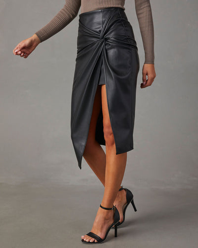 Lune London | Stylish Skirt with Slit for Women