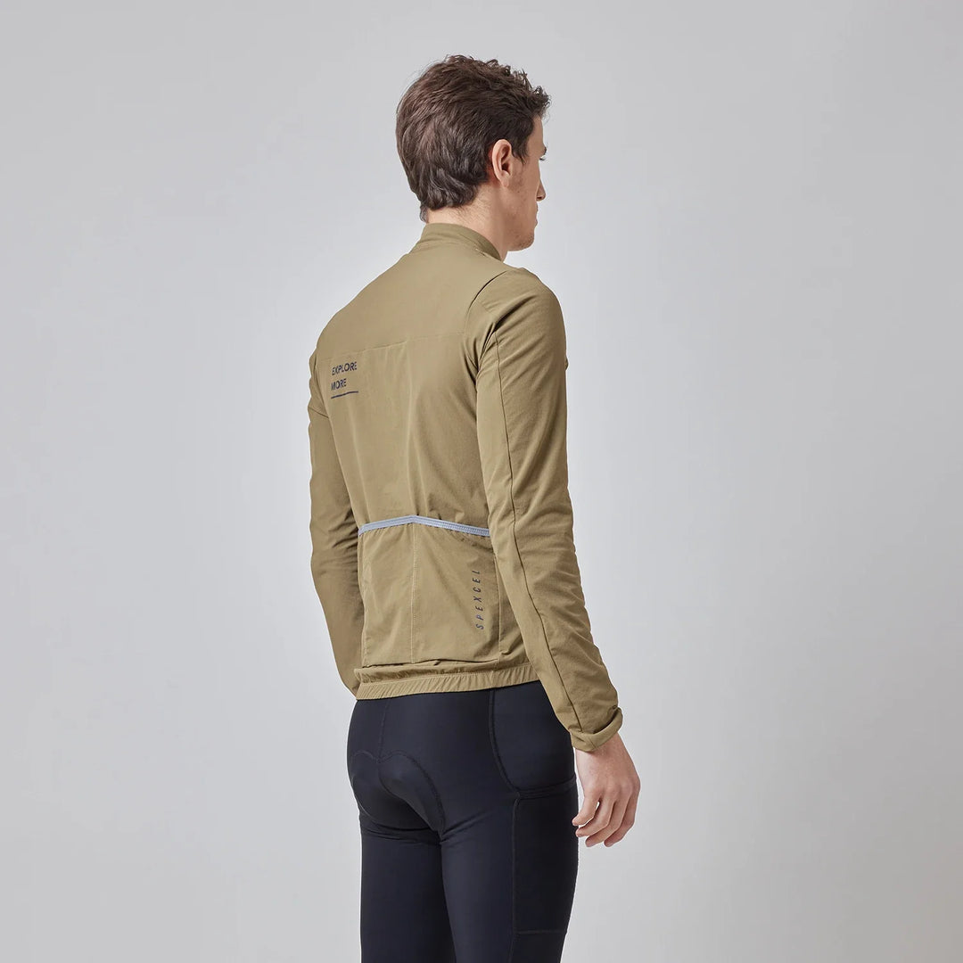 Lune London | Men's cycling jacket - Insulated thermal jacket, water-repellent and windproof for 3 seasons