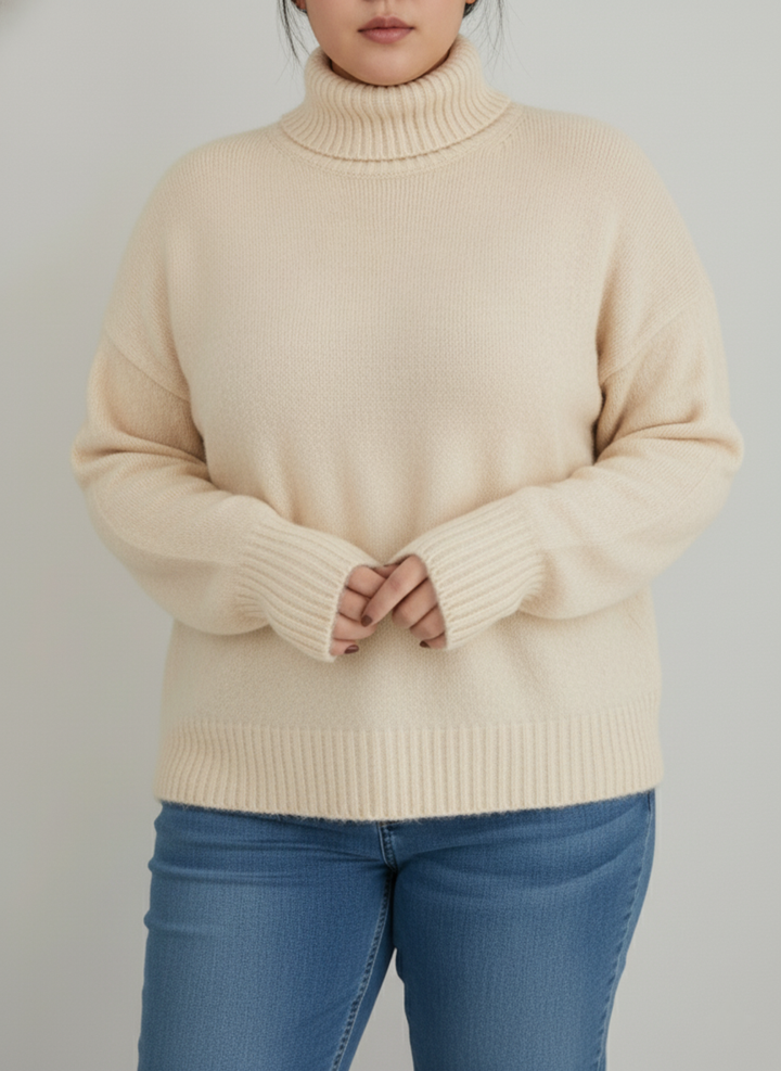 Lune London | Women's Turtleneck Sweater Plus Sizes