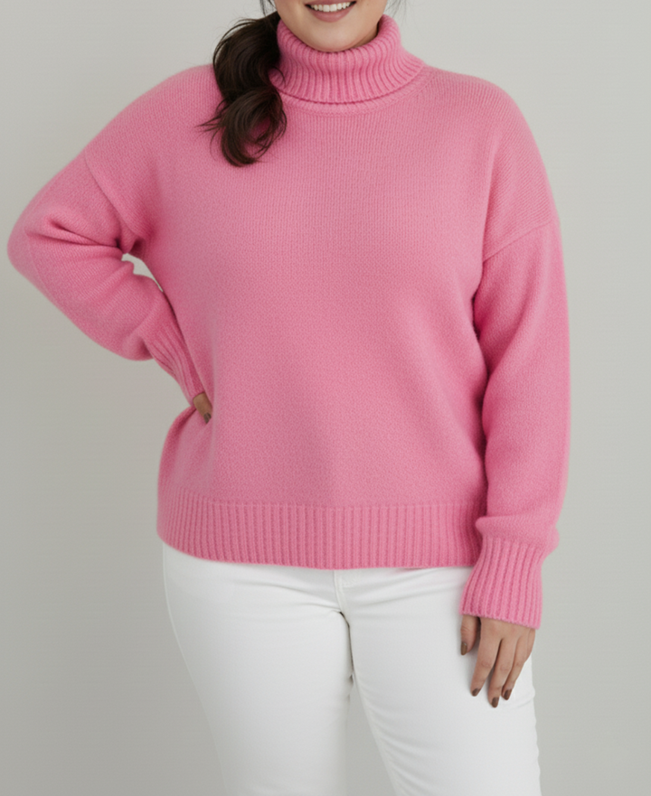 Lune London | Women's Turtleneck Sweater Plus Sizes