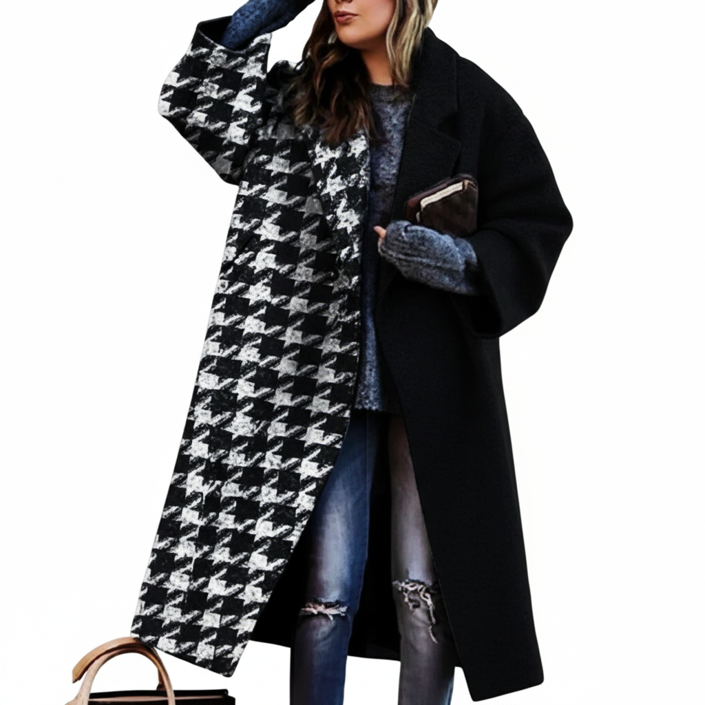 Lune London | Women Long Wool Coat Plus Sizes
