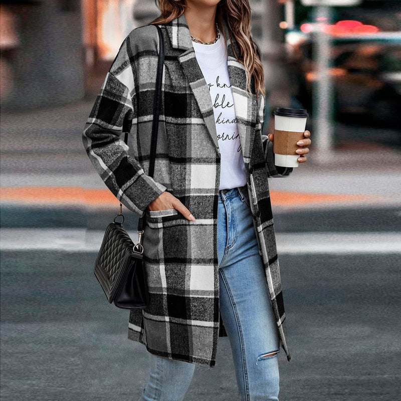 Lune London | Jacket - Femme Regular Fit Veste de transition