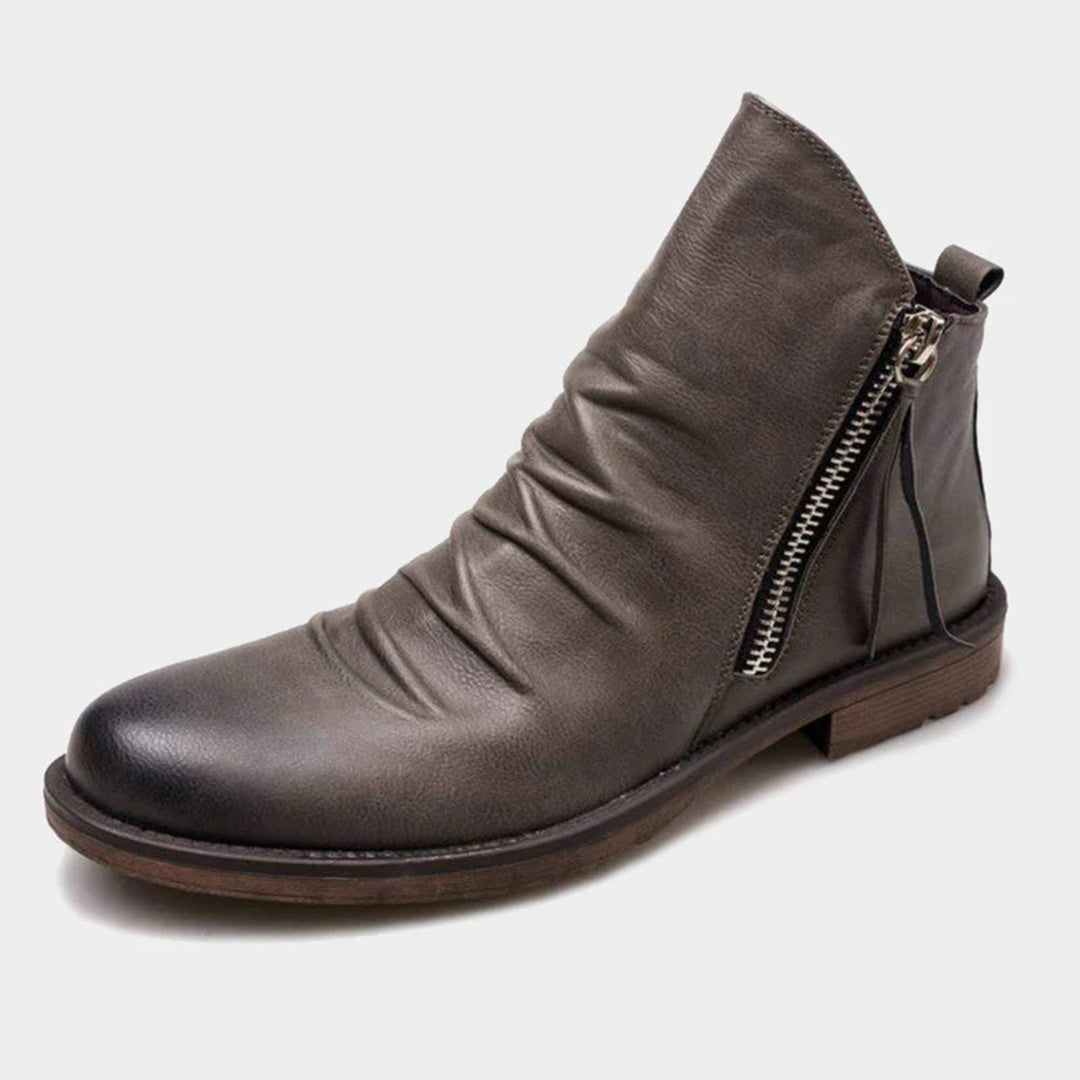 Lune London | Casual Autumn Stylish Boots with Zipper for Men