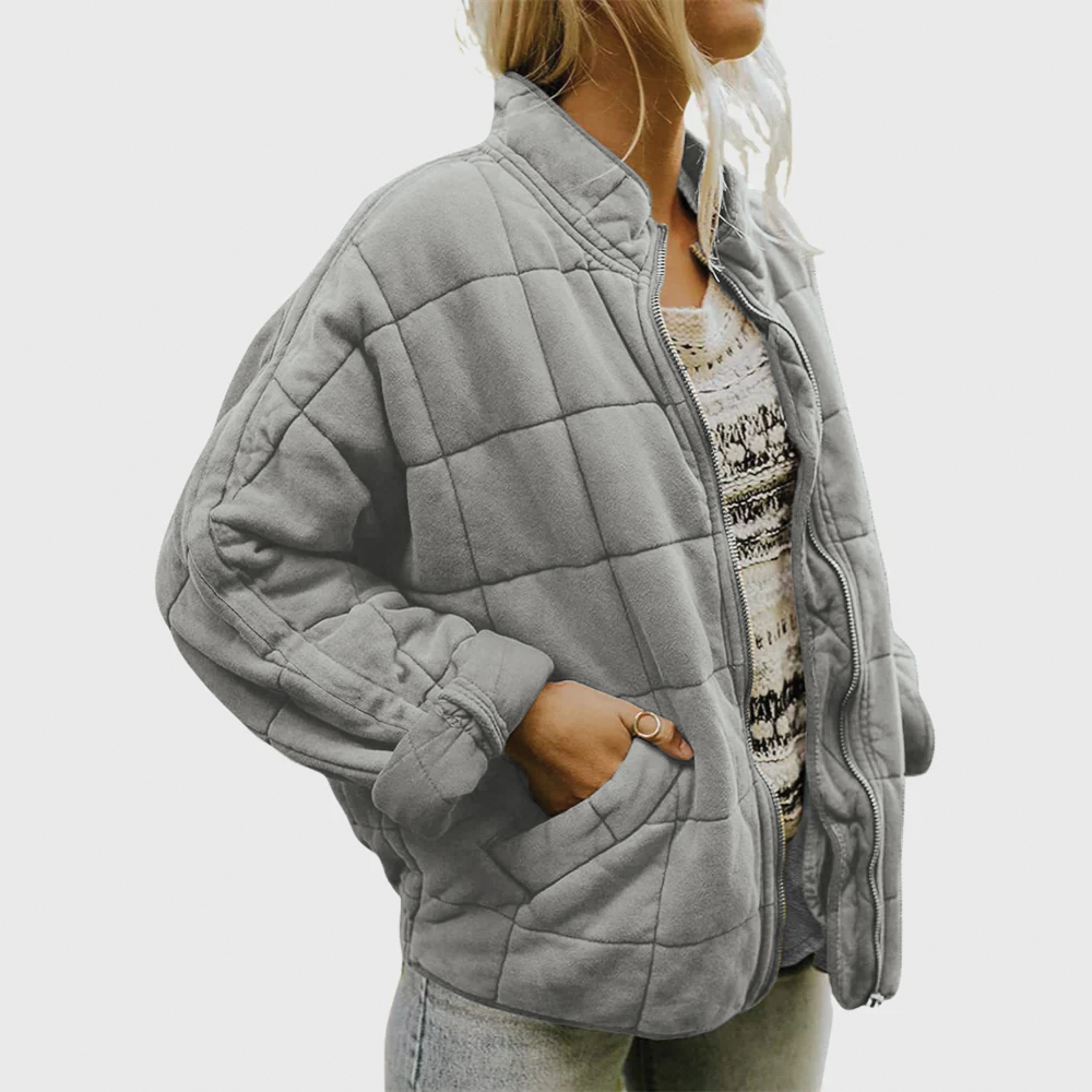 Lune London | Quilted Zip Jacket